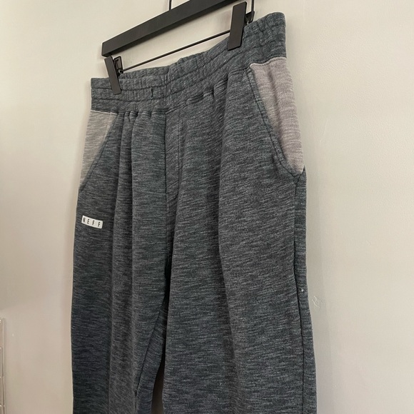 Neff | Mens Errday Swetz Sweatpants Charcoal Two Tone | Sz Med - Picture 7 of 9